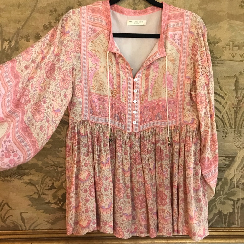 Spell and the Gypsy poinciana blouse